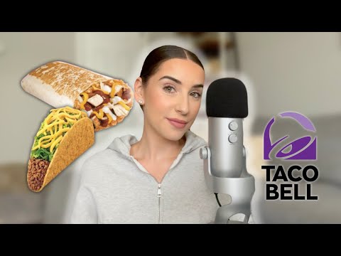 ASMR Taco Bell Chatty Mukbang 🌮