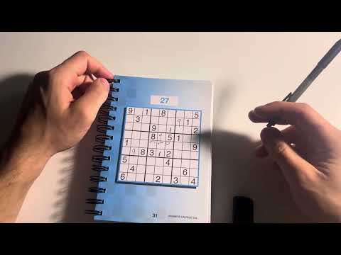 ASMR: Doing a sudoku but my phone dies 🤗