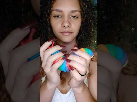 ASMR * Sons com a lesminha 🐛💗 #shorts