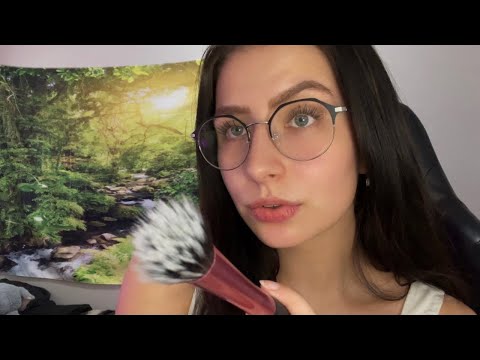 ASMR | Face Brushing & Stippling