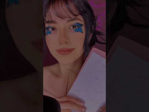 ¿Me dejas dibujarte? 🦋💗 | Andrea ASMR #asmr