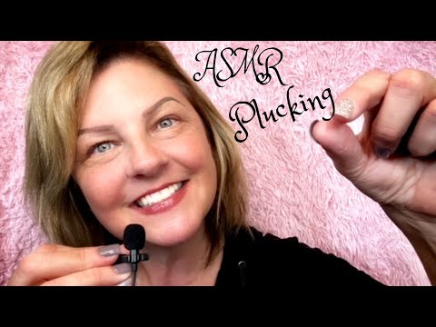 ASMR Plucking and Tweezing Away Your Negativity! 🌸✨🥰