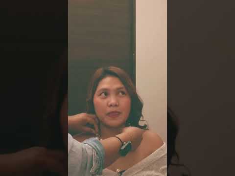 Trying-ons jewelry Real Person #asmr #hairstyle #styling #jewellery #sound #fyp #fordeepsleep