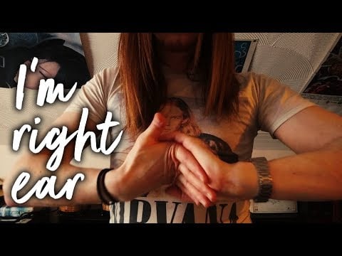 Ear Pampering ASMR (no talking) – Hand, glove, and lotion sounds
