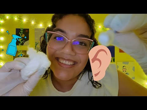 ASMR LIMPANDO SEU OUVIDO 👂🧼🩷