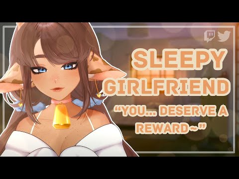 [F4M] Your Girlfriend Pulls You Into Bed [Sleep Aid] [Comfort] [Wholesome] [Mental Health Check Up]
