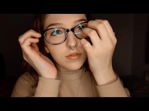 ASMR no talking 🤐 pure shirt scratching & glasses tapping