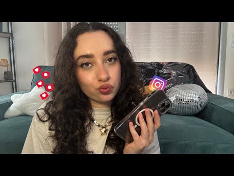 ASMR - ON PARLE DE MES INFLUENCEUSES DU MOMENT ✨(chuchotements très proche du micro)