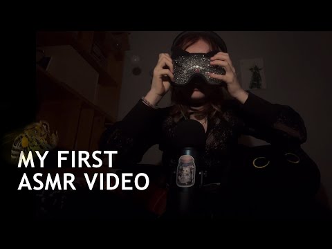 My first time trying asmr [🐝] | mic triggers, close up whispering, tapping…