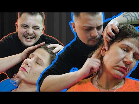 Sleep Hypnosis Massage to a Woman | Asmr Massage (Head massage, Neck Massage, Scalp Massage)