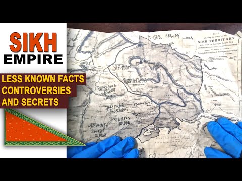 ASMR: The SIKH regional Empire | Less Known Facts & Secrets | Old  paper map | Soft Spoken ASMR
