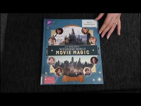 *Whisper* ASMR Harry Potter - Wizarding World: Movie Magic Page Flipping