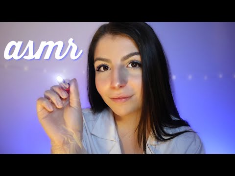 ASMR FRANÇAIS 👩🏻‍⚕️ ROLEPLAY MÉDECIN - Check-up AUDITIF & VISUEL 💤