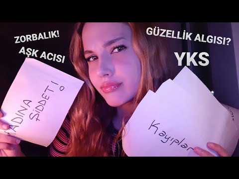 TÜRKÇE ASMR | DERTLERİNİZİ YIRTIYORUM! | KAĞIT YIRTMA | PAPER RIPPING