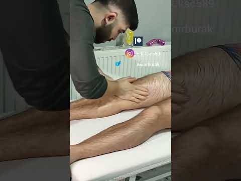 RELAXING MASSAGE THERAPY FOR QUADRICEPS #satisfying #relaxing #asmr #shorts #massage