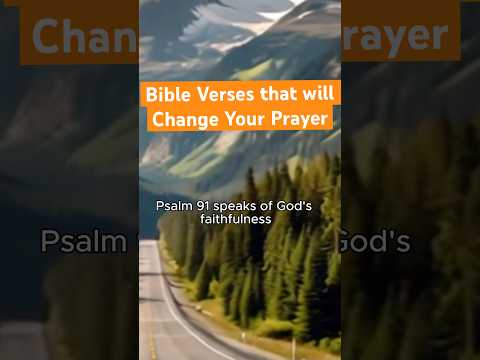 7 Bible Verses that will change your Prayer life. #youtubeshorts #shorts #christian