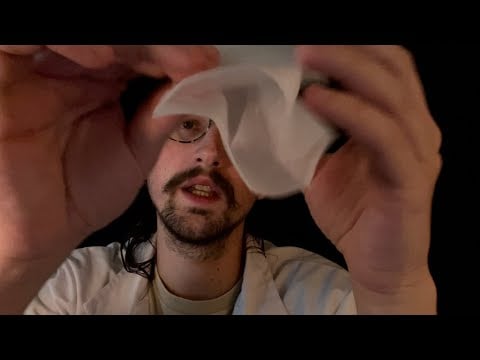 ASMR Replacing Your Skin Type Roleplay (4 Minute Version)