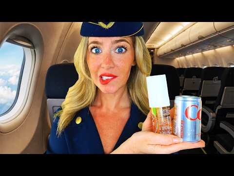 ASMR ✈️ Your Slightly Inappropriate Flight Attendant | Personal Attention, Snacks & Duty Free