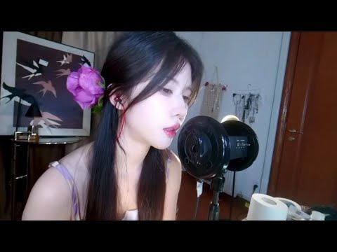 ASMR Tingly Mouth Sounds & ASMR Sleep | 湿滑的口腔音 芦荟胶 水声 微胖 微表情 | 2025年3月18日