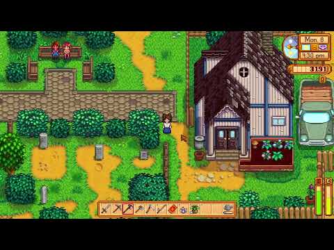 Stardew Valley – Episode 7: First Time in the Mines & Buying the 24-Slot Backpack! ⛏️🎒✨
