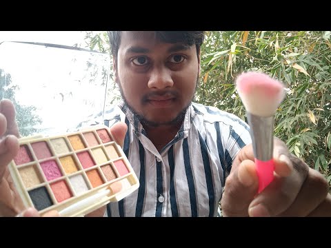 ASMR Fast Relaxing Doing Your Makeup💄💅🏻 Personal Attention OUTDOOR 