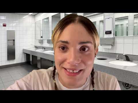 Nerdy Girl Gives Makeover in the School Bathroom ASMR