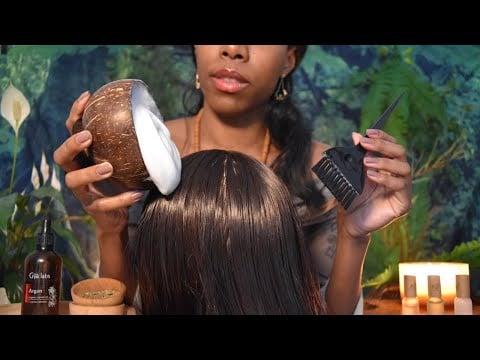 ASMR EXTRA Tingly Scalp Massage & Hair Wash with Rich Coconut Foam | Deep Sleep Relaxation