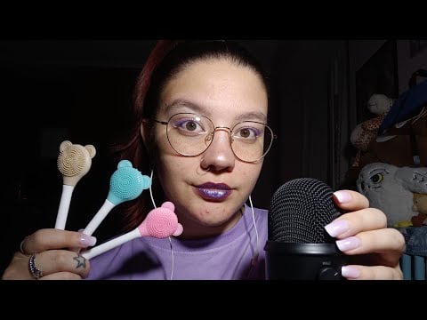 10 MINUTI DI PURO RELAX (MOUTH SOUNDS, TONGUE CLICKING, MIC SCRATCHING,VISUAL TRIGGERS)😴💜 | ASMR ITA