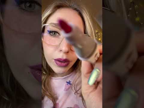 You look like a clown now but I had fun 😂 #asmr #asmrsounds #asmrshorts