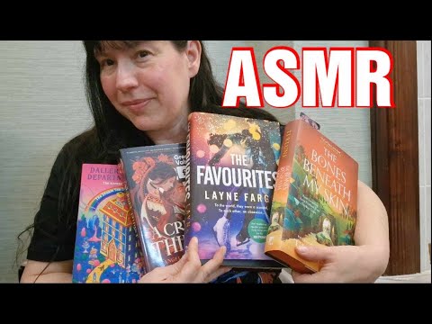 Relaxing ASMR Book Haul  - I can even make an Insomniac sleep !!!
