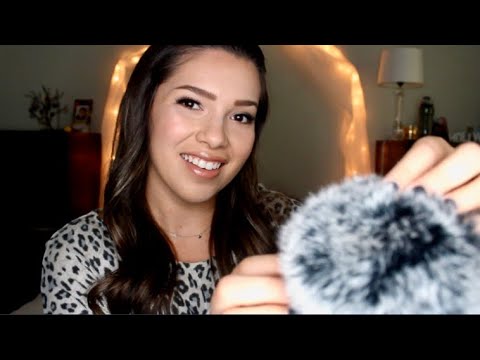 ASMR - Fuzzy Mic Sounds + Ramble