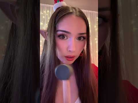 #ASMR santa's elf fixes you up for christmas, just in time for the new year! 🎄🎁🧑🏻‍🎄
