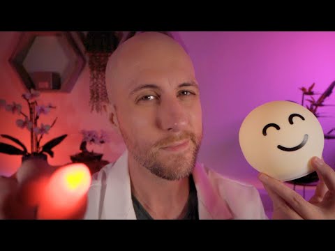 ASMR Stress Relief Exam for Sleep