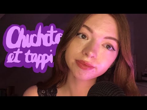 ~ ASMR FR ~ Chuchotement et tapping pour dodo rapidement 🥰 #asmr