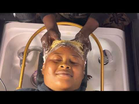 ASMR💆‍♀️THIS SATISFYING  JAPANESE HAIR HYDRO THERAPY WILL RELAX YOUR BODY
