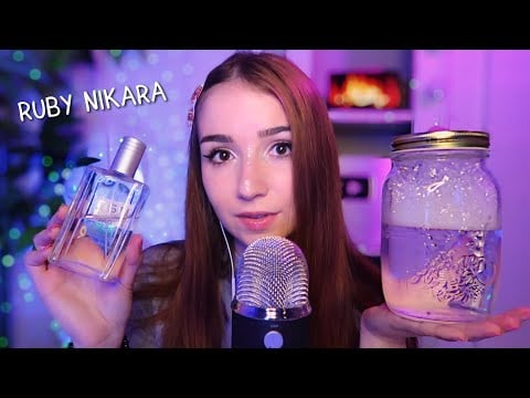ASMR je te relaxe avec l'eau de bain de Ruby Nikara 💅☁️ tapping, mousse..