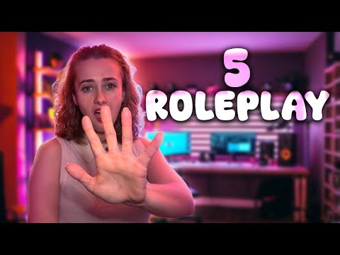 5 rôles 5 univers, tu montes avec moi ? - ASMR Multi-RP