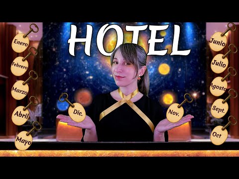 ASMR Hotel 12 MESES | Tu Mes , Tu Habitación | Roleplay relajante para dormir