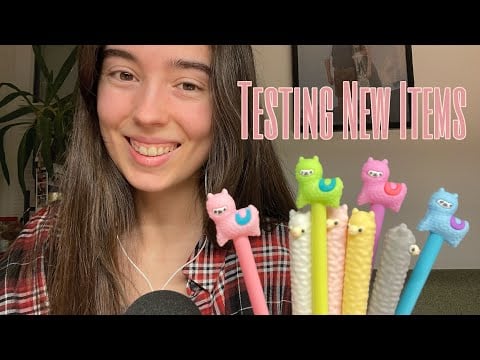 ASMR Trigger Assortment (tapping, hand & mouth sounds, testing you, affirmations & more!) 