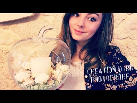 ASMR FRANCAIS ♡ CRÉATION D'UN PHOTOPHORE ♡ (Tapping / scrashing)