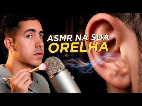 ASMR PARA ARREPIAR ATÉ SUA ALMA (sons bem na sua orelha 😳)
