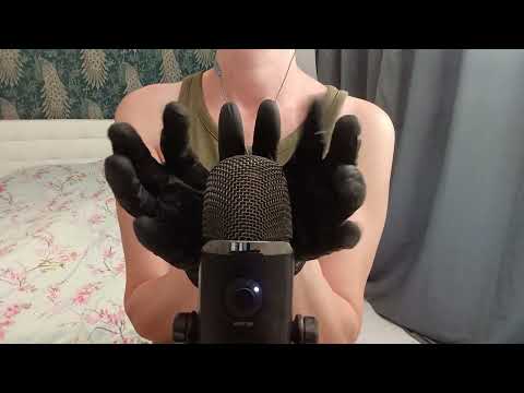 Gentle ASMR - Black Gloves - Sit Back and Relax (No Talking)