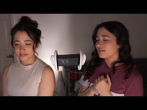 twin asmr | double tingles, double relaxation ~ 💆‍♀️