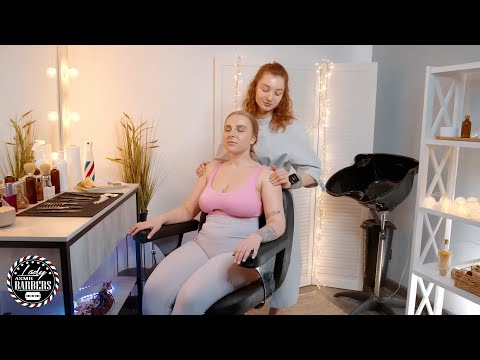 Tranquil ASMR Massage by Barber Lady Angelica for Curvy Girls