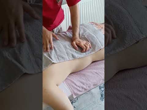 LEGENDARY RELAXING MASSAGE THERAPY FOR THE BACK, WAIST AND NECK #massage  #relaxing #asmr #shorts