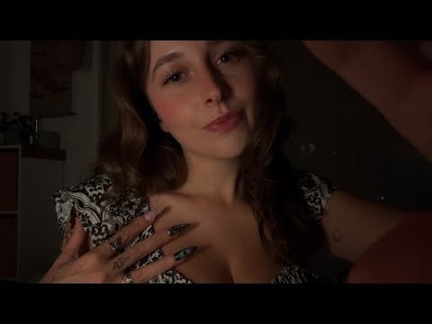 ASMR 45 sleepy minutes of mouth sounds and fabric scratching
