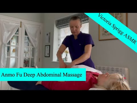 ASMR Kore Therapy ANMO FU Deep Abdominal Massage with Victoria and Helen | 2 of 6