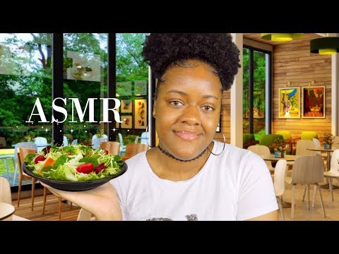 ASMR | Salad Bar Roleplay🥗✨ | No Props, Visual Triggers + More 💚