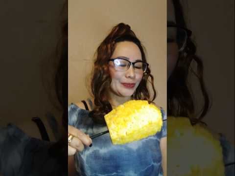 PINEAPPLE MUKBANG #everyone #mukbang #shortsfeed #eating #challenge