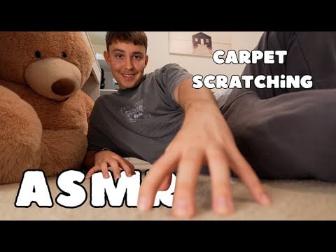 ASMR Fast Upclose Floor/Carpet Scratching, Tapping, Brushing etc...